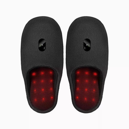 Red Light Therapy Massage Slippers | Plantar Pain Relief & Foot Recovery - Therapeutic Treatment for Sore Feet