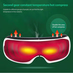 Smart Eye Massager for Dry Eye Relief, Headache & Migraine Treatment, Portable Eye Therapy Device for Home & Travel Use