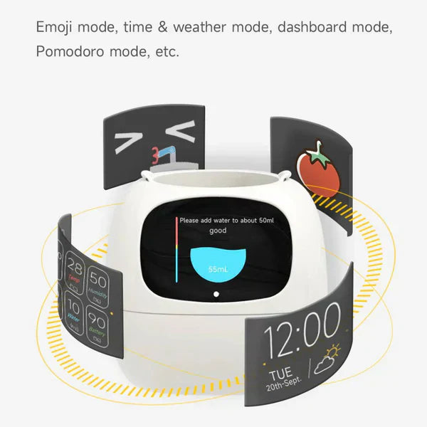 Smart Plant Pot Ivy | Waterproof, Soil Monitoring & Automated Watering for Smart Home Gardening