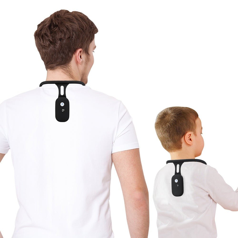 Posture Corrector Device for Adults & Kids - Smart Neck Hump Straightener for Improved Posture and Back Support