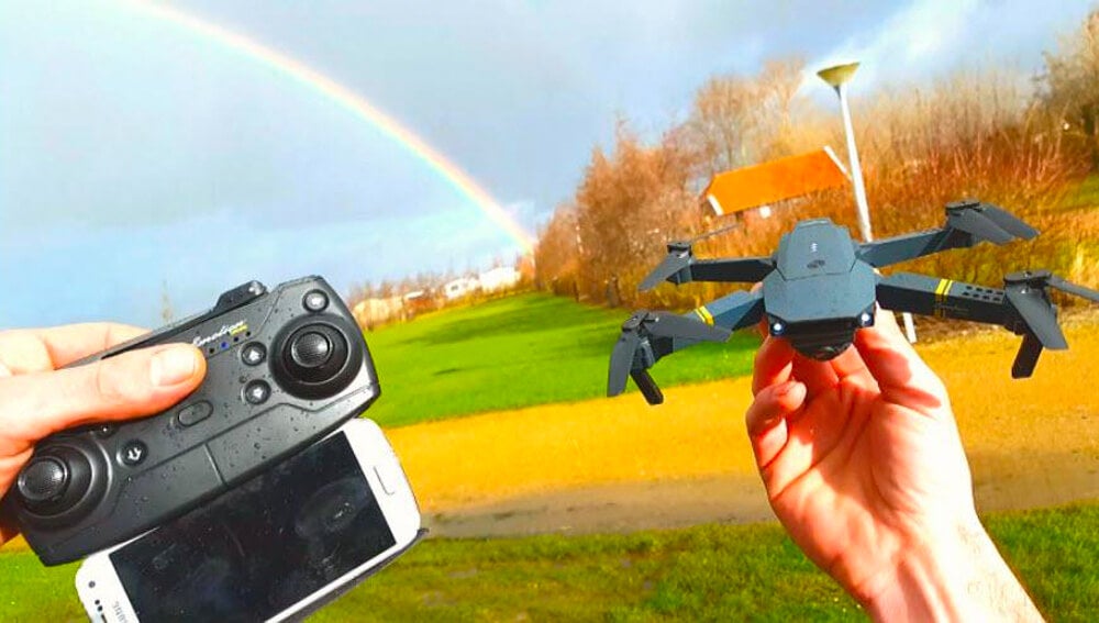 Mini Foldable Drone | 1080P HD Camera, Altitude Hold & Easy to Fly for Beginners and Social Media Content Creation