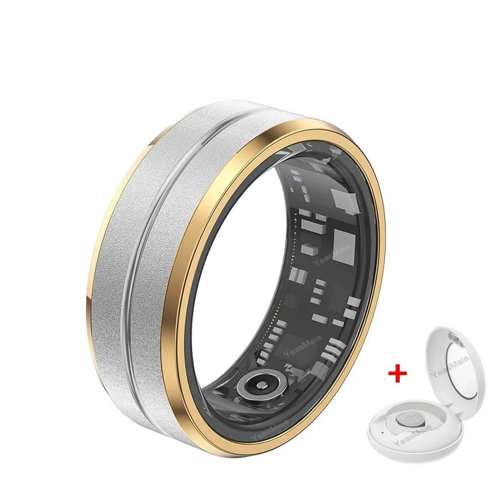 Titanium Steel Smart Ring - Health Rings for Women & Men - Gear Elevation