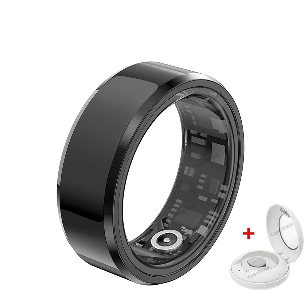 Titanium Steel Smart Ring - Health Rings for Women & Men - Gear Elevation