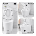 Touchless Intelligent Auto-Flush Sensor | Hygienic, Adjustable Motion Activation for Modern Toilets