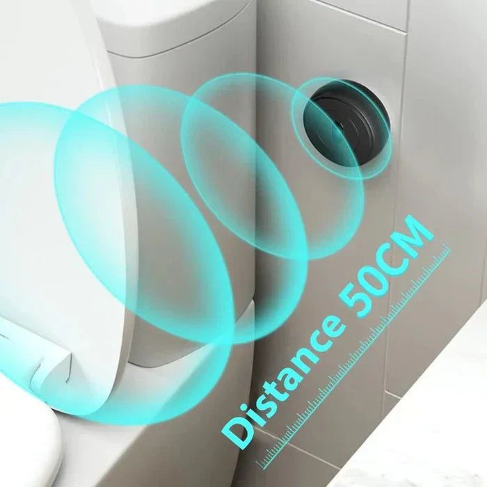 Touchless Intelligent Auto-Flush Sensor | Hygienic, Adjustable Motion Activation for Modern Toilets