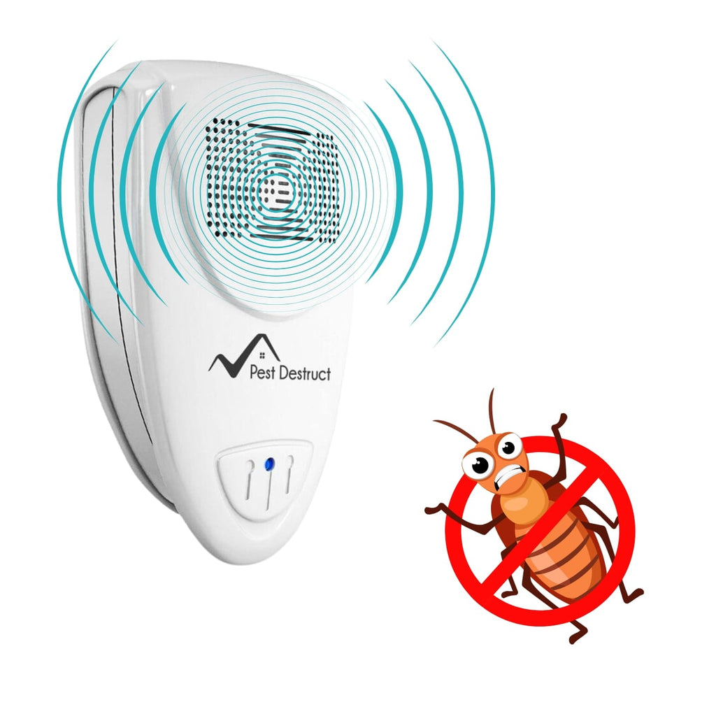 Ultrasonic Cockroach Repeller | Safe, Chemical-Free Pest Control for Homes Up to 800 sq. ft.