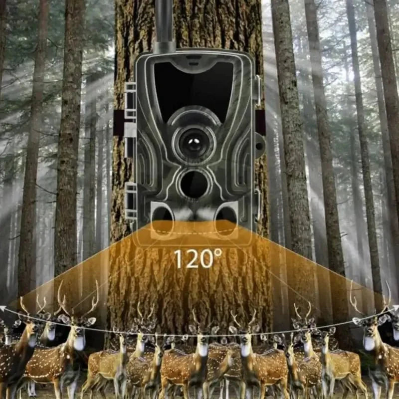 Wild Eye 4G Wildlife Camera | Full HD, Motion Detection & Infrared for Hunting, Security & Wildlife Observation