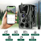 Wild Eye 4G Wildlife Camera | Full HD, Motion Detection & Infrared for Hunting, Security & Wildlife Observation