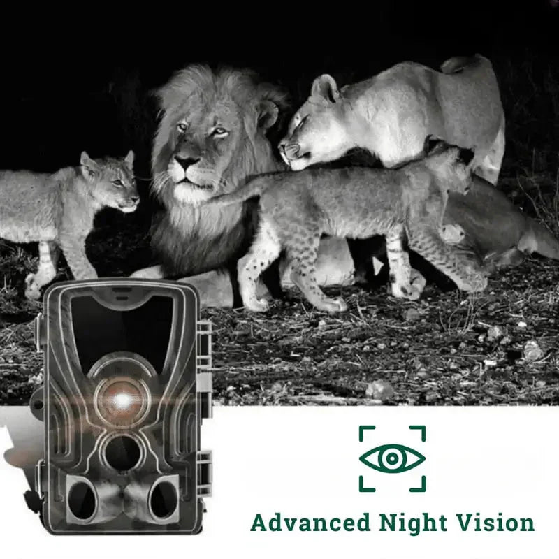 Wild Eye 4G Wildlife Camera | Full HD, Motion Detection & Infrared for Hunting, Security & Wildlife Observation