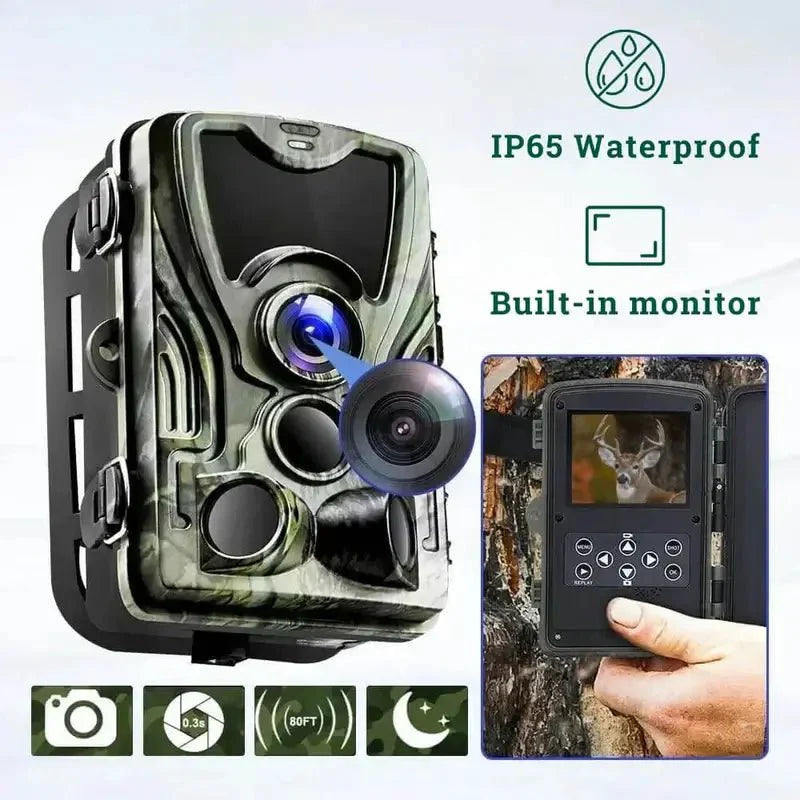 Wild Eye 4G Wildlife Camera | Full HD, Motion Detection & Infrared for Hunting, Security & Wildlife Observation