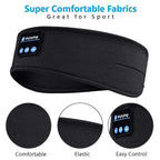 Wireless Sleeping Headphones & Sports Headband for Sleep, Workouts, Jogging, and Insomnia Relief - Bluetooth Sleep Mask with Built-in Speakers