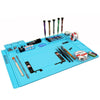 Image of Heat Resistant Soldering Station Working Mat with Compartments