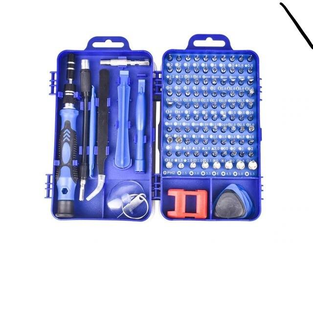 110 in 1 112 in 1 or 115 in 1 Screwdriver Socket Set