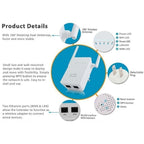 1200Mbps Dual Band 2.4/5G Wireless Range Extender WiFi - Balma Home