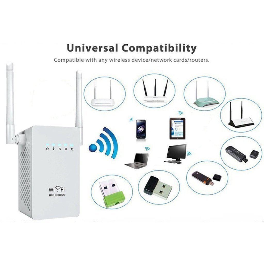 1200Mbps Dual Band 2.4/5G Wireless Range Extender WiFi - Balma Home