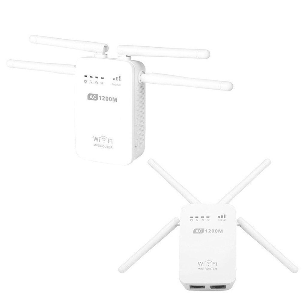 1200Mbps Dual Band 2.4/5G Wireless Range Extender WiFi - Balma Home