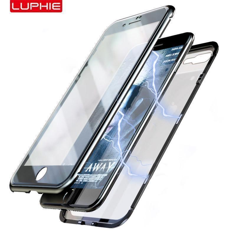 2019 Upgraded Magnetic Adsorption Two Side iPhone Case - Balma Home