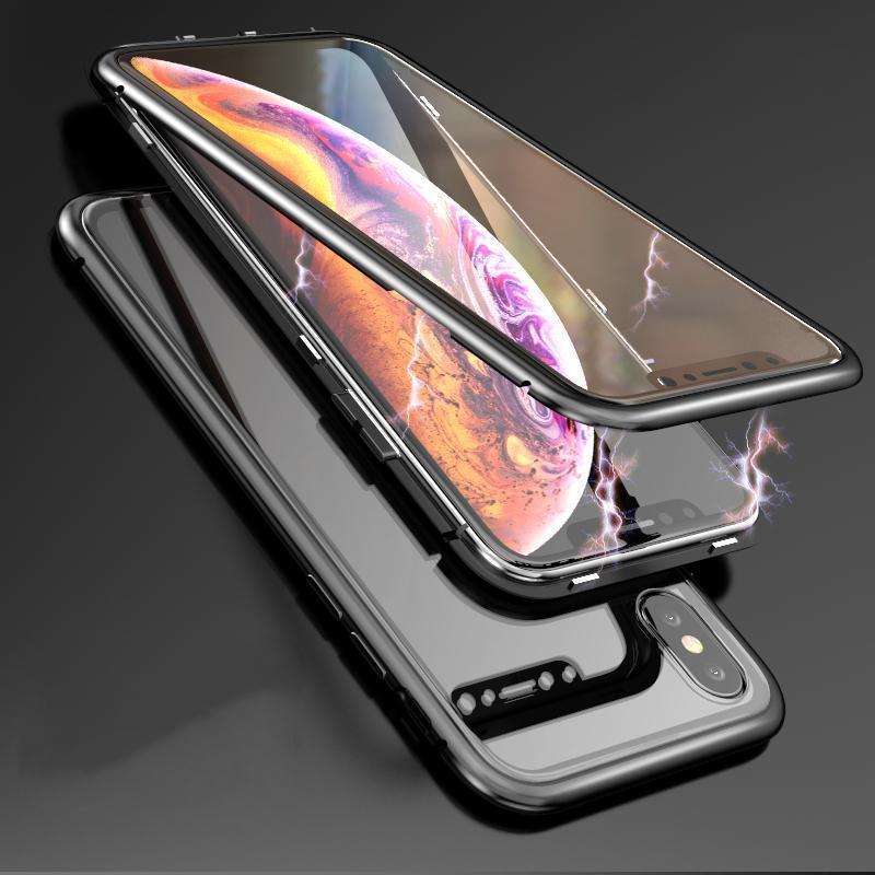 2019 Upgraded Magnetic Adsorption Two Side iPhone Case - Balma Home