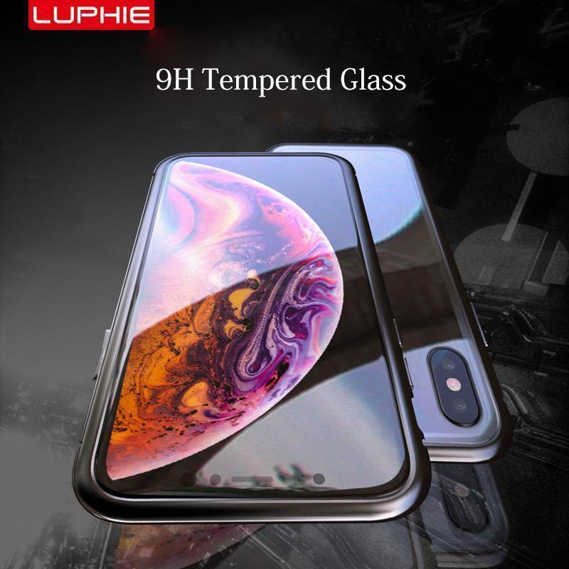 2019 Upgraded Magnetic Adsorption Two Side iPhone Case - Balma Home