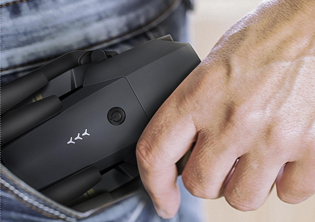 Skyhawk HD Foldable Air Selfie Drone 2MP 2 Battery Version