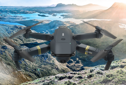 Skyhawk HD Foldable Air Selfie Drone - 2MP & 2 Battery Version