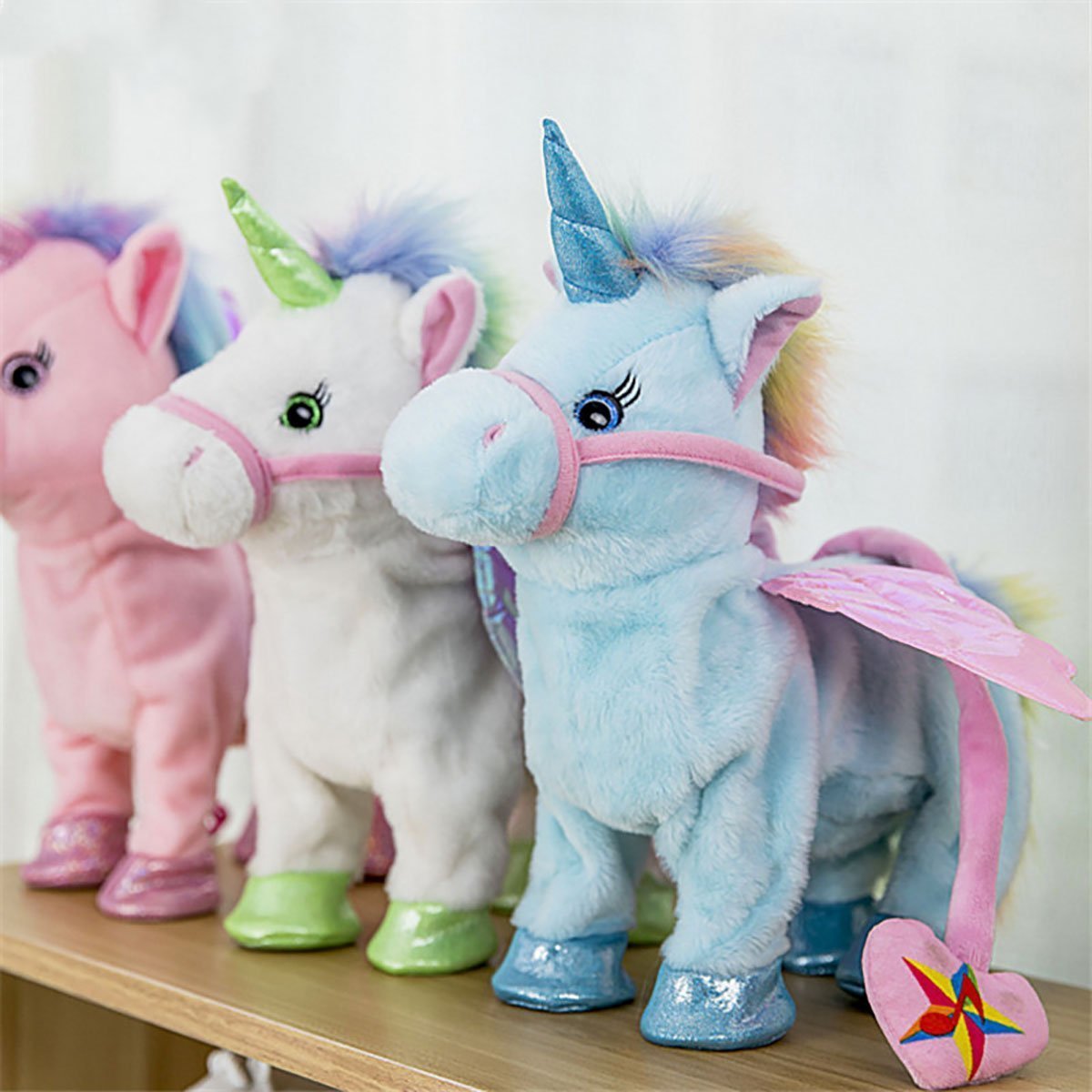 Electric Walking Unicorn Plush Toy - Balma Home