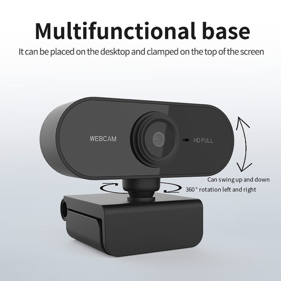 1080p Web Cam - HD Camera for laptop