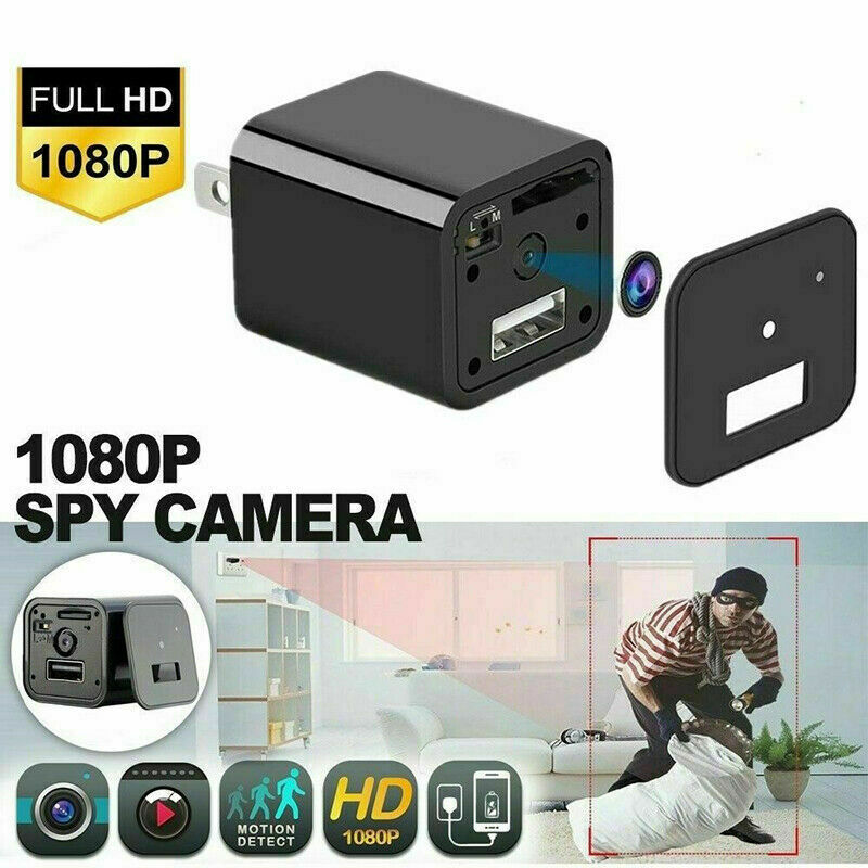 HD 1080P Stealth Camera USB Wall Charger - Hidden Nanny Camera