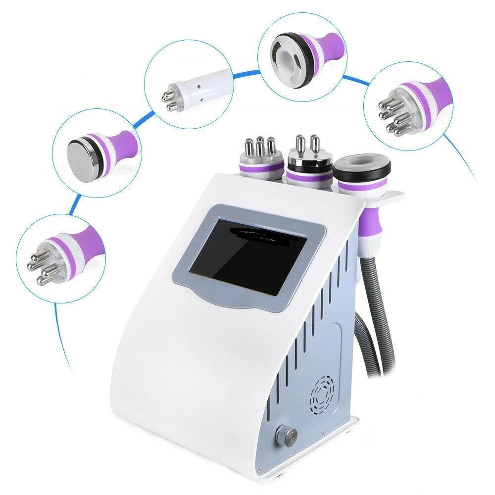 5 in 1 Vacuum Ultrasonic Cavitation RF Fat Reduction Laser Lipo Machine