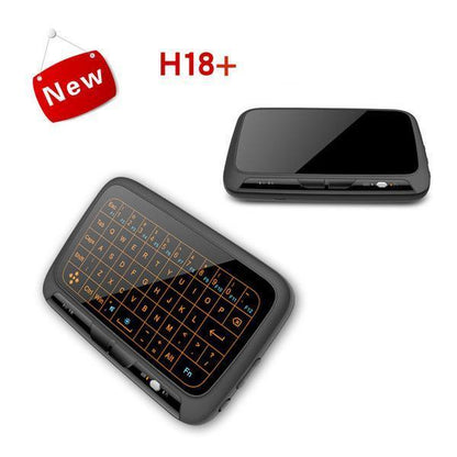 H18+ Backlit Mini Wireless Full Touchpad Keyboard