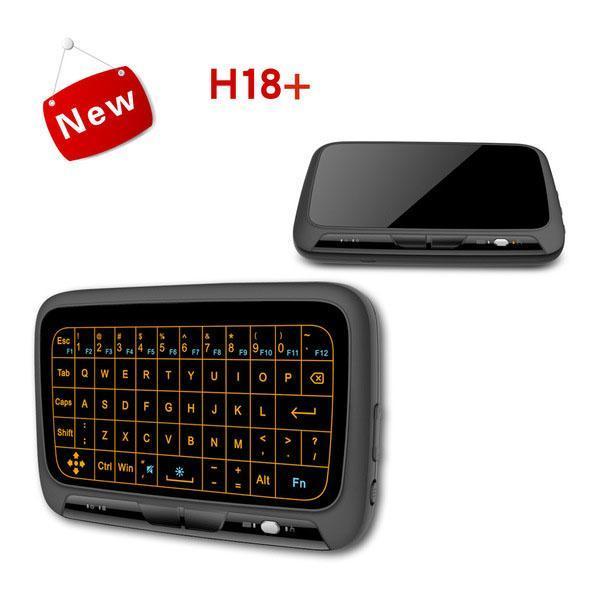 H18+ Backlit Mini Wireless Full Touchpad Keyboard