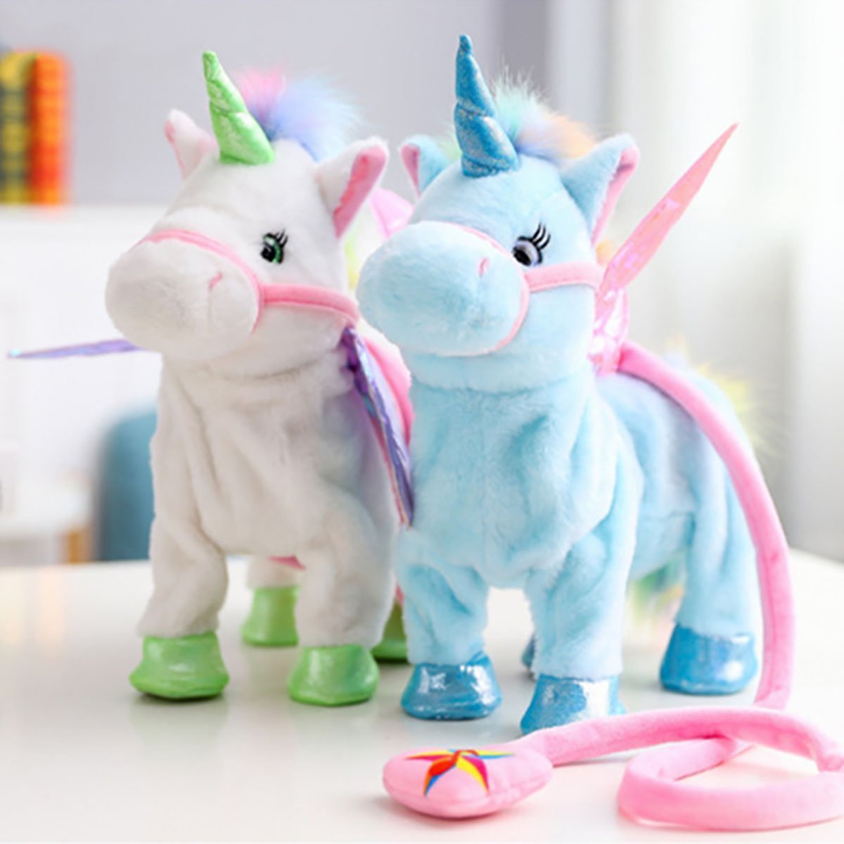 Electric Walking Unicorn Plush Toy - Balma Home