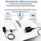 HD 1080P Stealth Camera USB Wall Charger - Hidden Nanny Camera