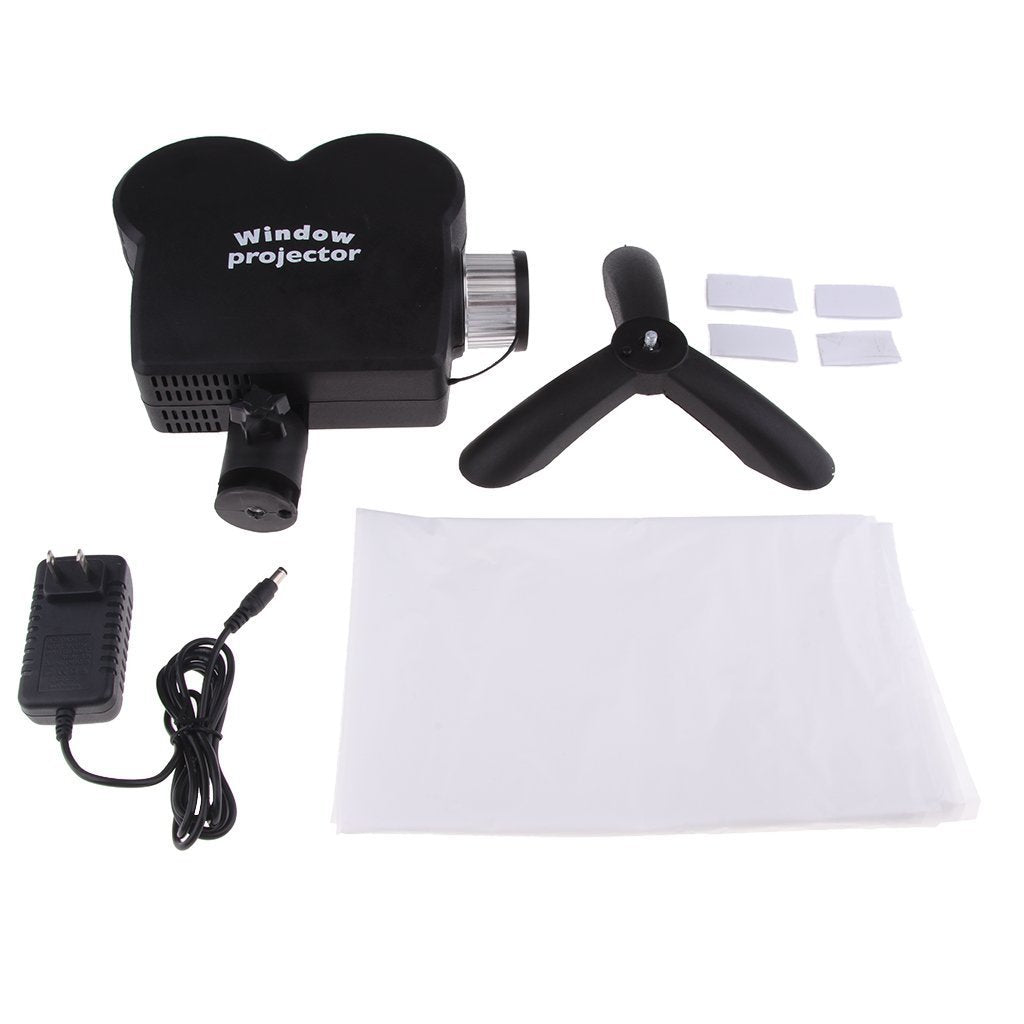 Christmas Window Wonderland Animated Movie Projector - Balma Home