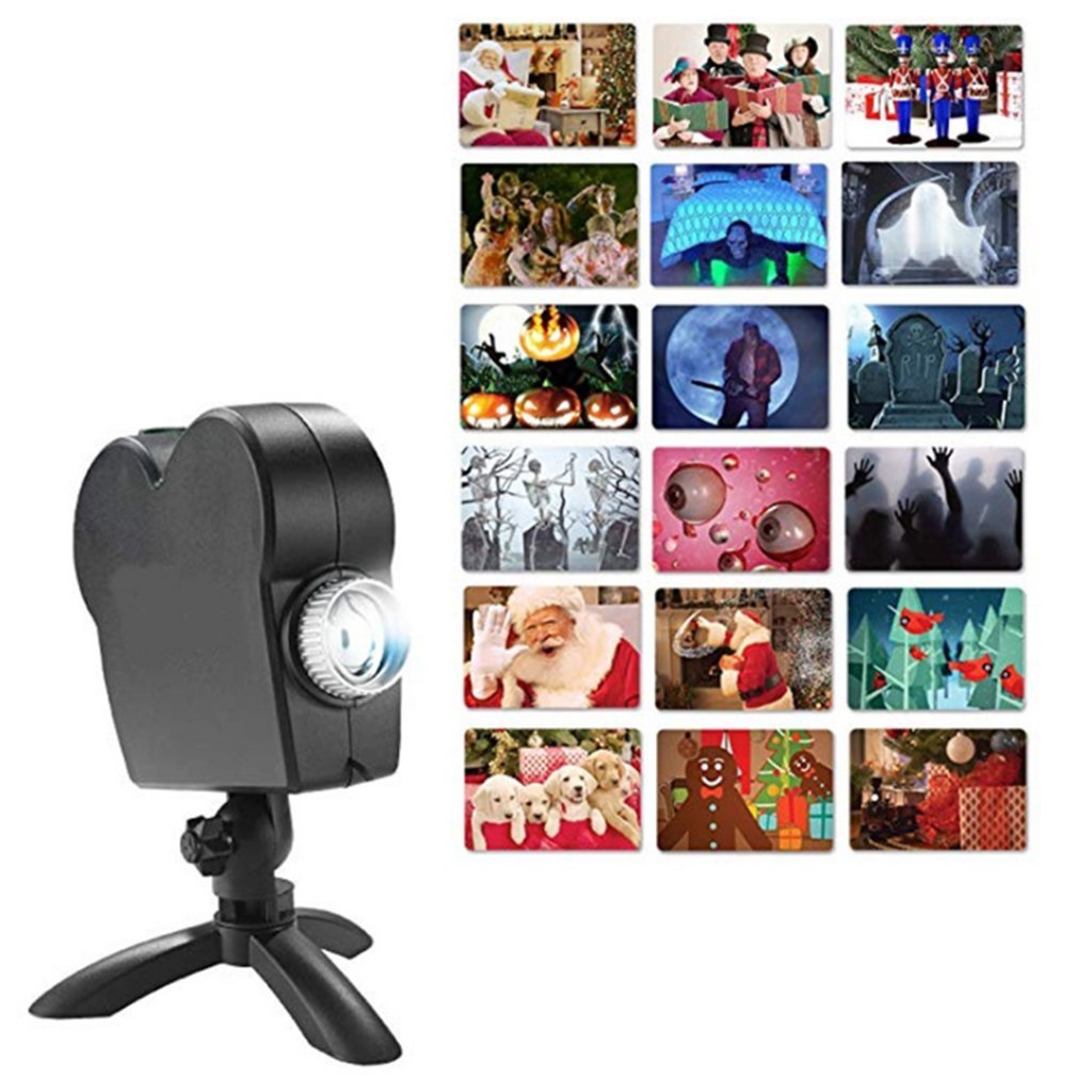 Christmas Window Wonderland Animated Movie Projector - Balma Home