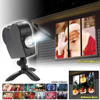 Christmas Window Wonderland Animated Movie Projector - Balma Home
