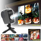 Christmas Window Wonderland Animated Movie Projector - Balma Home