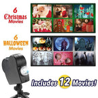 Christmas Window Wonderland Animated Movie Projector - Balma Home