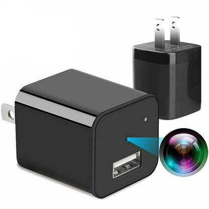 HD 1080P Stealth Camera USB Wall Charger - Hidden Nanny Camera