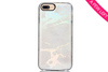 Image of White Holo Marble Battery Power Phone Case