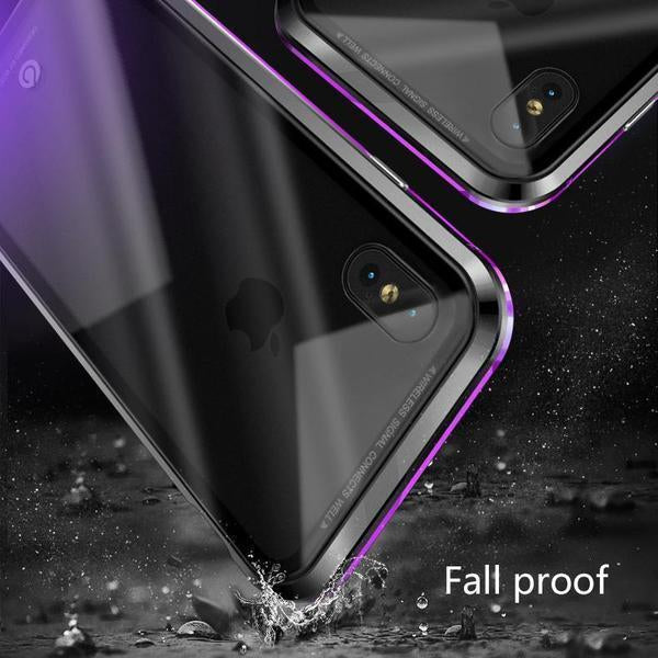 2019 Upgraded Magnetic Adsorption Two Side iPhone Case - Balma Home