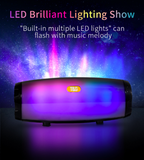 Wireless Bluetooth Led Speaker. Color LED. Waterproof