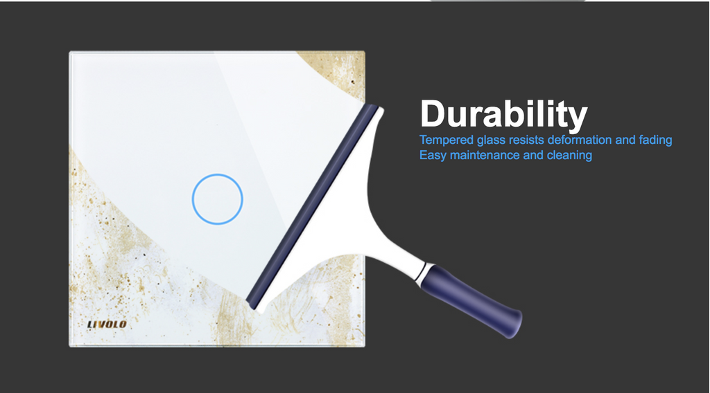 Elegant Smart Light Touch Switch - Balma Home