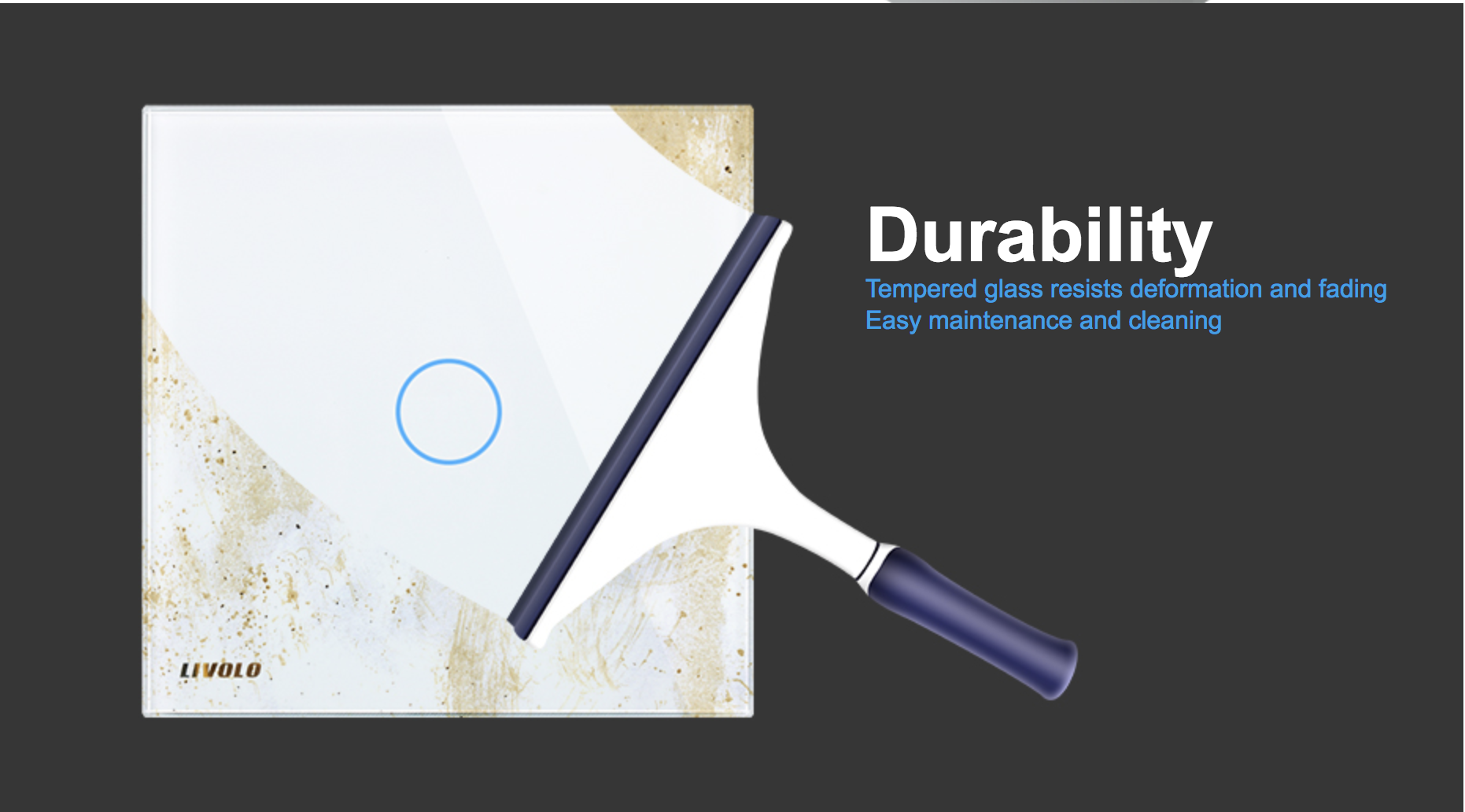 Elegant Smart Light Touch Switch - Balma Home