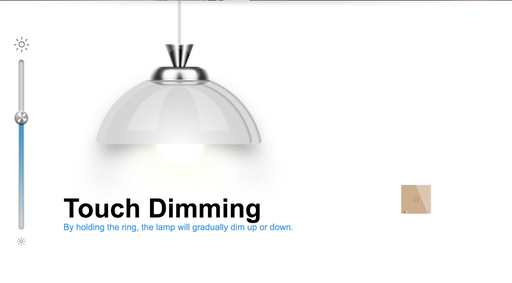 Elegant Smart Light Touch Switch - Balma Home