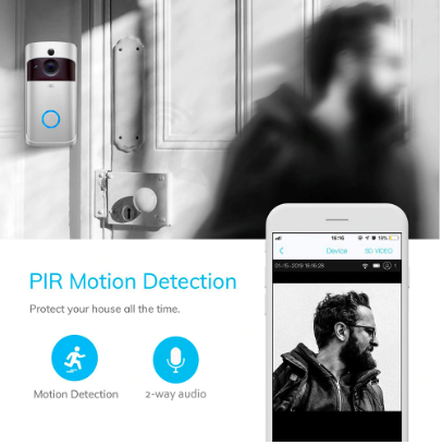 Smart Security Doorbell Camera