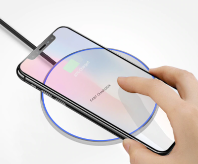 10W Qi Fast Wireless Charger For iPhone X 8 Samsung Note 8 S8 Plus S7 S6 Edge