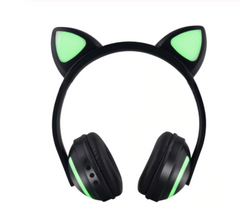 Cat Glowing Bluetooth Headphones
