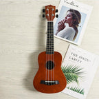 21" 4 Strings Begginer Small Guitar