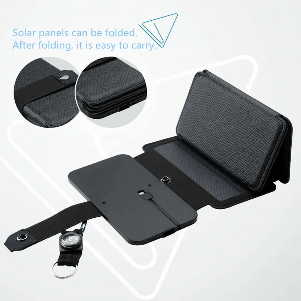 Top Rated Solar Power Charger Portable Battery Bank Charger  for Mobile Cell Phone Backup